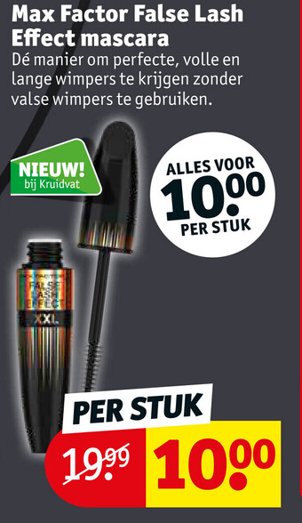 Kruidvat Max Factor False Lash Effect Mascara aanbieding