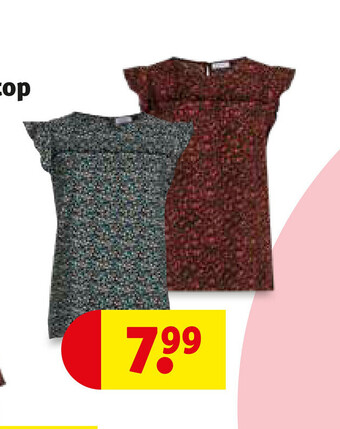 Kruidvat Ruffle top M t/m XL aanbieding