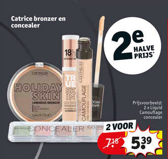 Kruidvat Catrice Cosmetics 2 x Liquid Camouflage Concealer aanbieding