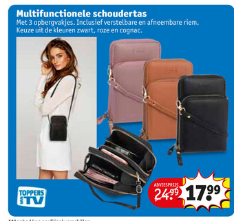 Kruidvat Multifunctionele schoudertas aanbieding