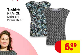 Kruidvat T-shirt M t/m XL aanbieding