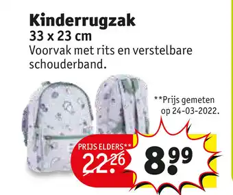 Kruidvat Nijntje Kinderrugzak 33 x 23 cm aanbieding
