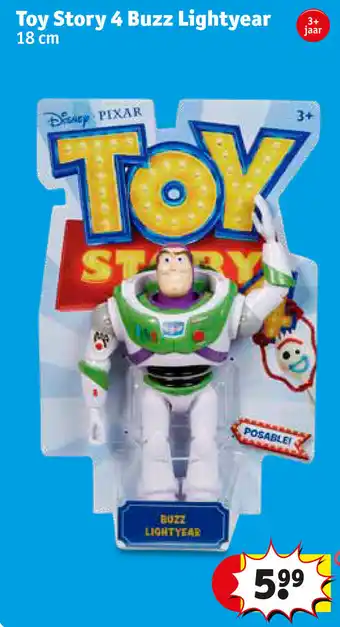 Kruidvat Toy Story 4 Buzz Lightyear 18 cm aanbieding