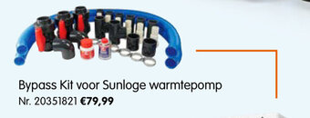 Fun Bypass kit voor sunloge warmtepomp aanbieding