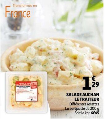 Auchan Salade Auchan Le Traiteur aanbieding