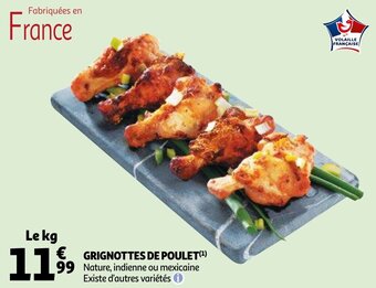 Auchan Grignottes De Poulet aanbieding