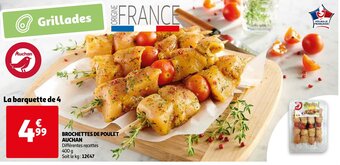 Auchan Brochettes De Poulet Auchan aanbieding