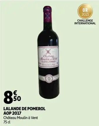 Auchan Lalande De Pomerol AOP 2017 aanbieding