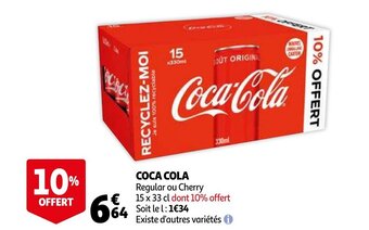 Auchan Coca Cola aanbieding