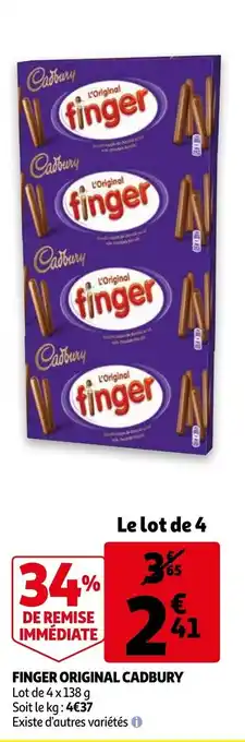 Finger Original Cadbury