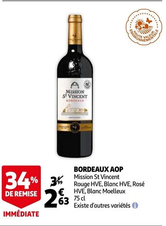 Auchan Bordeaux AOP aanbieding