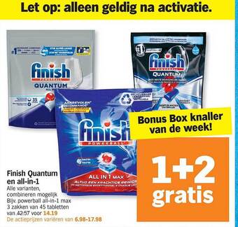 Finish Quantum En All-in-1 1+2 Gratis
