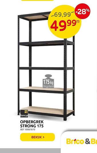 Brico Opbergrek Strong 175 aanbieding