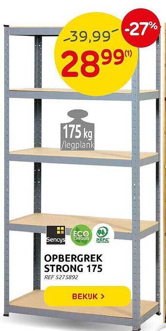 Brico Opbergrek Strong 175 aanbieding