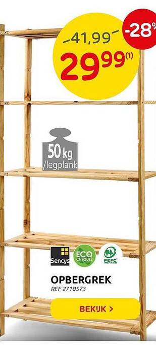 Brico Opbergrek aanbieding