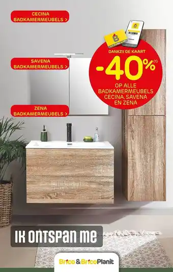Brico Badkamermeubels Cecina, Savena En Zena aanbieding