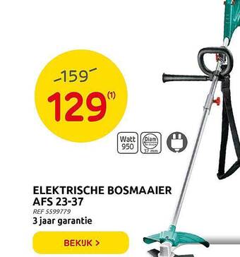 Brico Elektrische Bosmaaier Afs 23-37 aanbieding