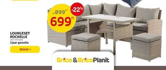 Brico Loungeset Rochelle aanbieding