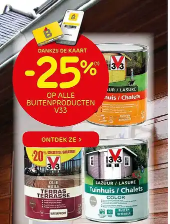 Brico Buitenproducten V33 aanbieding