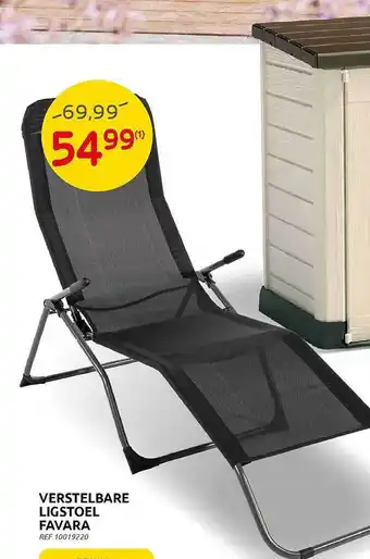 Brico Verstelbare Ligstoel Favara aanbieding