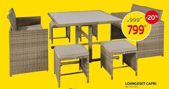 Brico Loungeset Capri aanbieding