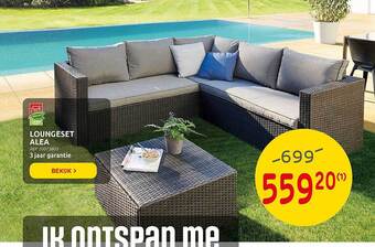 Brico Loungeset Alea aanbieding