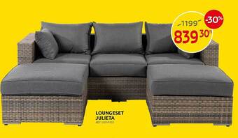 Brico Loungeset Julieta aanbieding