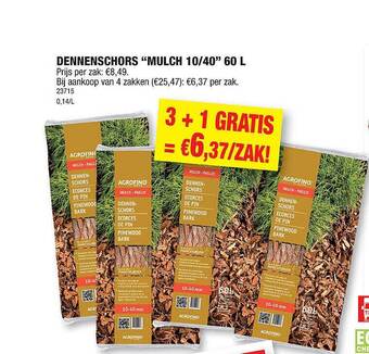 Hubo Dennenschors aanbieding