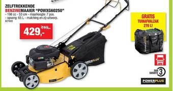 Hubo Zelftrekkende Benzinemaaier aanbieding