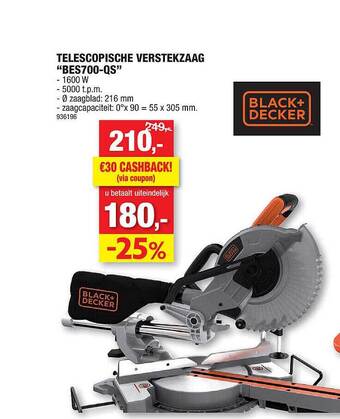 Hubo Telescopische Verstekzaag aanbieding