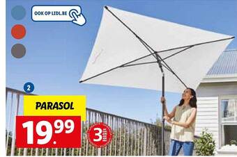 Lidl Parasol aanbieding