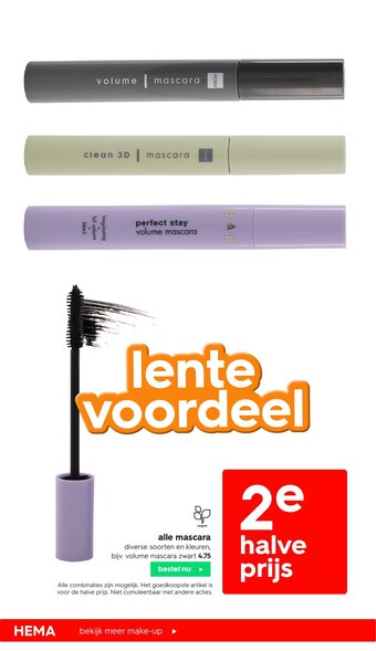 HEMA Alle mascara aanbieding