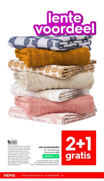 HEMA Alle keukentextiel aanbieding