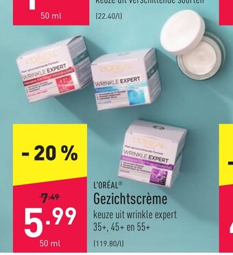 L'Oreal Gezichtscreme 50 ml