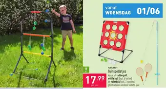 ALDI Playland Tuinspelletjes aanbieding