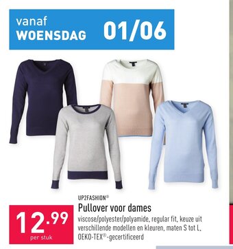 ALDI Up2Fashion Pullover voor dames maten S tot L aanbieding