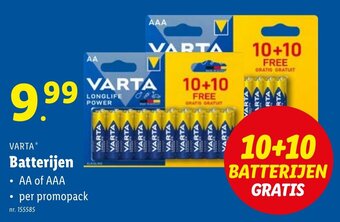 Varta Batterijen