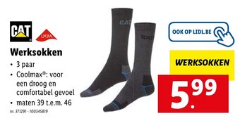 Lidl Werksokken aanbieding