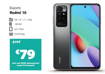 Base Xiaomi Redmi 10 aanbieding