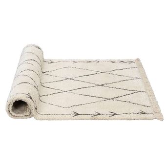 Leen Bakker Tapijt Boho - crème/grijs - 160x230 cm aanbieding