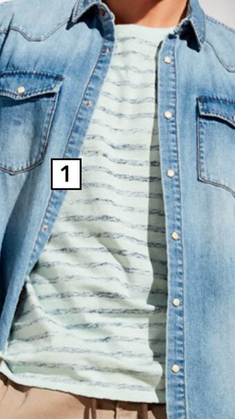 Jean Pascale T-shirt mt. S-XXL