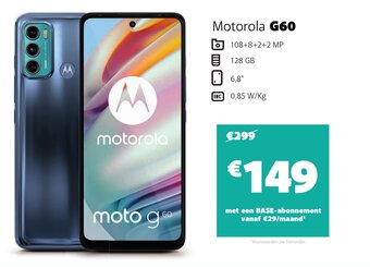Base Motorola G60 aanbieding