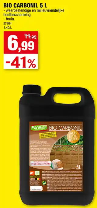 Hubo Forever products Bio Carbonil 5L aanbieding