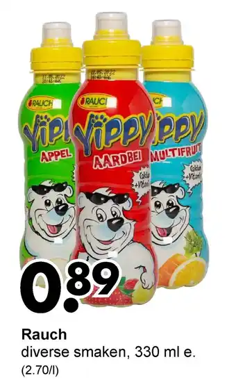 Rauch diverse smaken, 330 ml e.