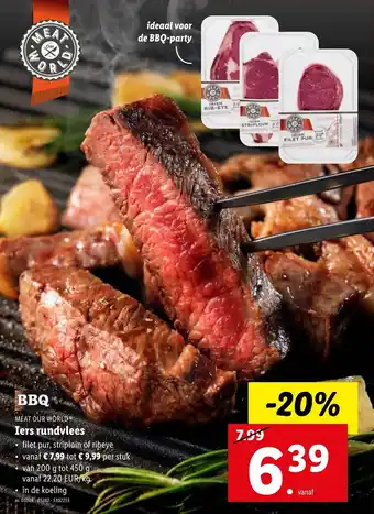 Lidl BBQ Iers rundvlees aanbieding
