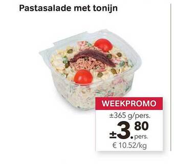 Bon Ap Pastasalade Met Tonijn aanbieding