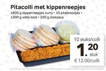 Bon Ap Pitacolli Met Kippenreepjes aanbieding