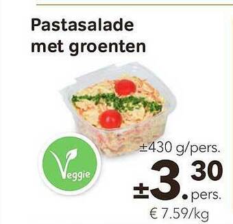 Bon Ap Pastasalade Met Groenten aanbieding
