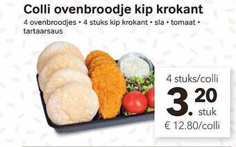 Bon Ap Colli Ovenbroodje Kip Krokant aanbieding