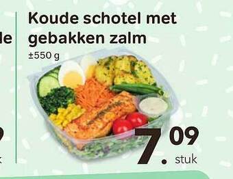 Bon Ap Koude Schotel Met Gebakken Zalm aanbieding